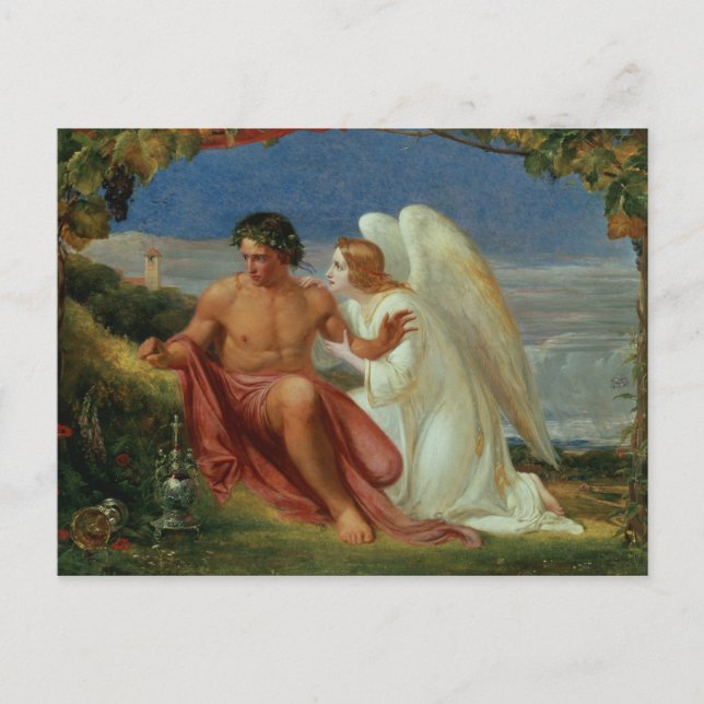 The Awakened Conscience Postcard (Front)