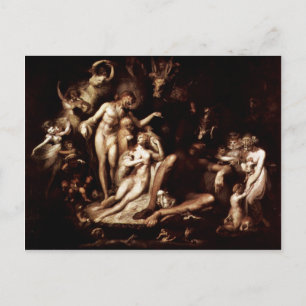 The Awakening Of The Fairy Queen Titania By Füssli Postcard