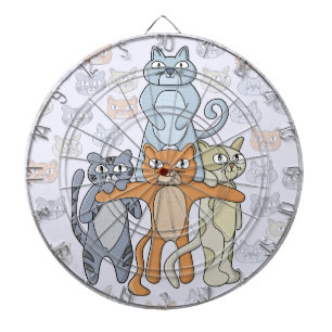 The Awesome Cats Dartboard