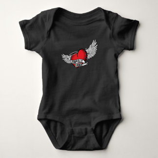 The Awfully Good Baby - Black Baby Bodysuit