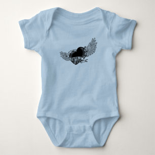 The Awfully Good Baby One Piece - Blue Bodysuit