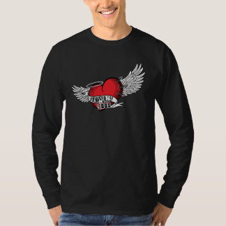 The Awfully Good Men's Long Sleeve - Black T-Shirt