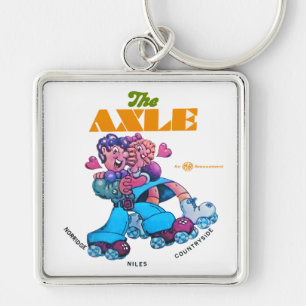 The Axle Roller Skating Rinks of Illinois. Key Ring
