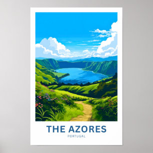 The Azores Portugal Travel Print