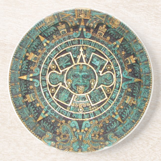 The Aztec Calendar Coaster (Front)