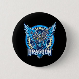 The Azure Dragoon - 2000's Storm Heritage Edition 6 Cm Round Badge