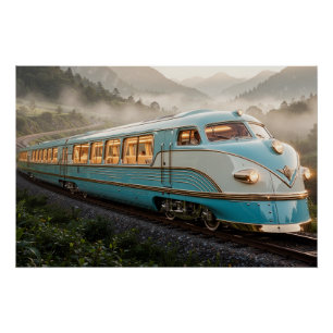 The Azure Rail Poster