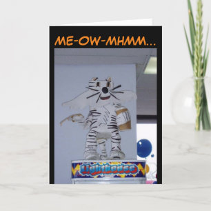 "The B&B Pizza Tiger" Thank You Card