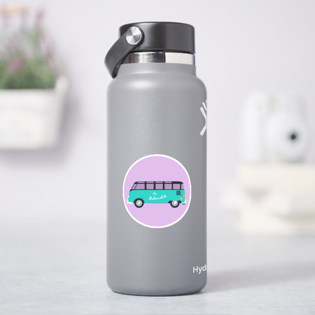 The Babemobile Vinyl Sticker (HydroFlask)