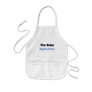 The Baby Big brother Kids Apron