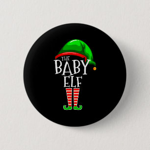 The Baby Elf Group Matching Family Christmas 6 Cm Round Badge