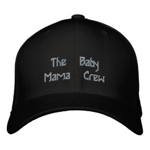 The Baby Mama Crew Black Family Celebration-Hat Embroidered Hat
