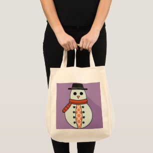 The baby snowman at Christmas Tote Bag