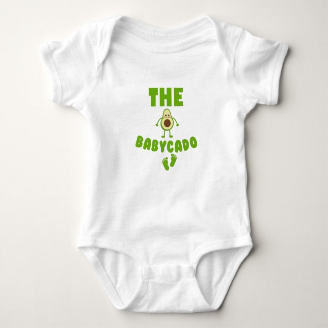 The babycado,Avocado baby  Bodysuit (Front)