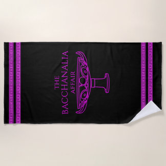 The Bacchanalia Affair towel
