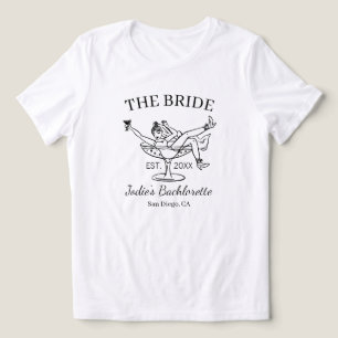 The Bach Club Bachelorette Custom Location And Nam Tri-Blend Shirt