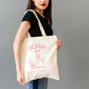 The Bach Club Bachelorette Large Tote Bag