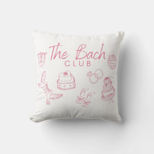 The Bach Club – Bachelorette Party Design Cushion