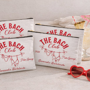 The Bach Club Makeup Bags   Beach Bachelorette 