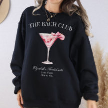 The Bach Club Pink Cocktail Black