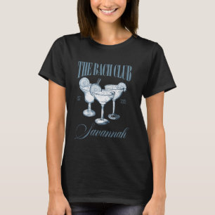 The Bach Club Savannah 2025 Bachelorette Party T-Shirt