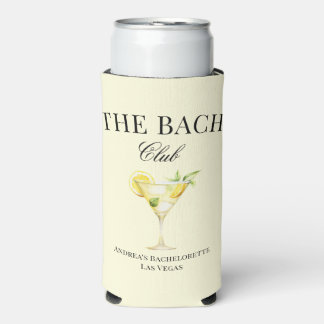 The Bach Lemon Cocktail Luxury Social Club  Seltzer Can Cooler