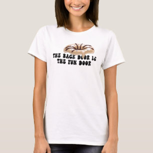 The Back Door is the Fun Door Funny Doughnut Lover T-Shirt