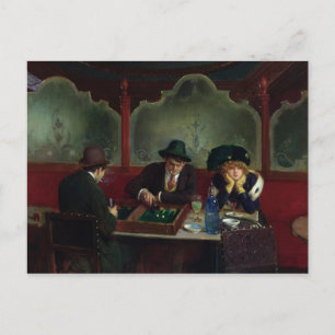 The Backgammon Players Postcard