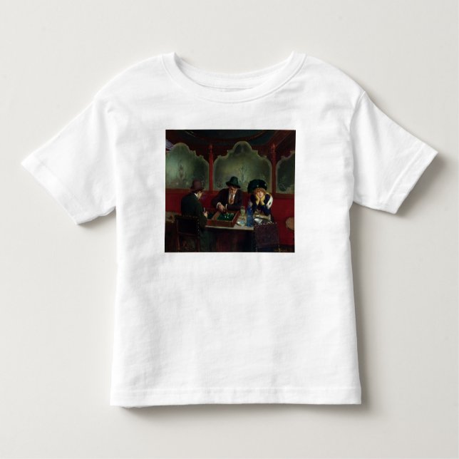 The Backgammon Players Toddler T-Shirt (Front)