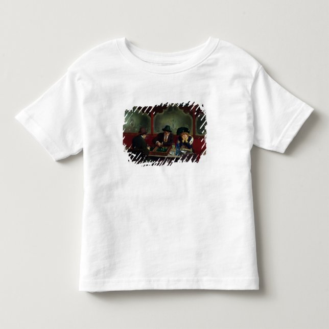 The Backgammon Players Toddler T-Shirt (Front)