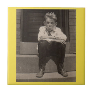 the bad attitude ceramic tile