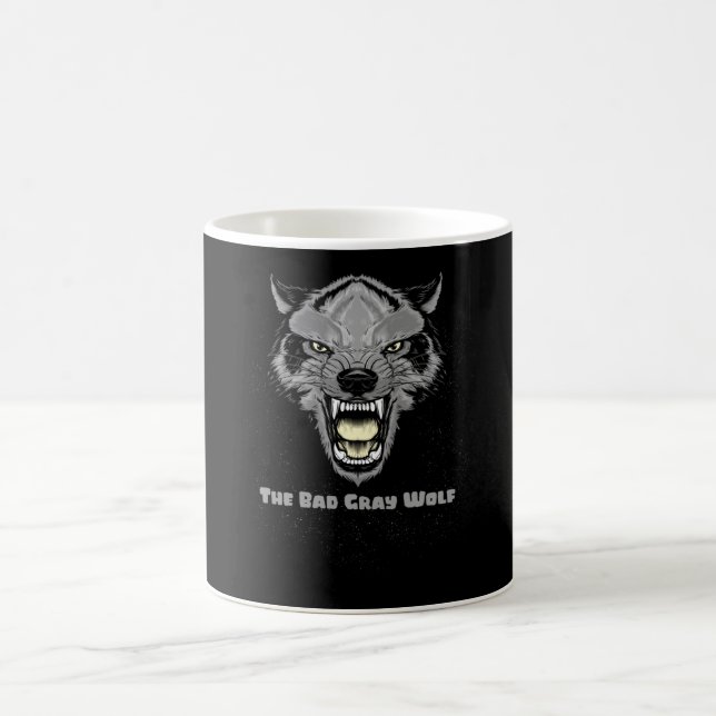 The Bad Grey Wolf Coffee Mug (Center)