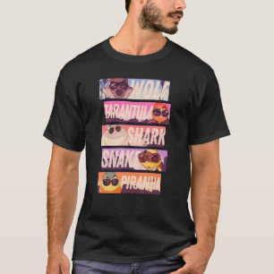 The Bad Guys Sunglasses Character Stacked Panels T-Shirt