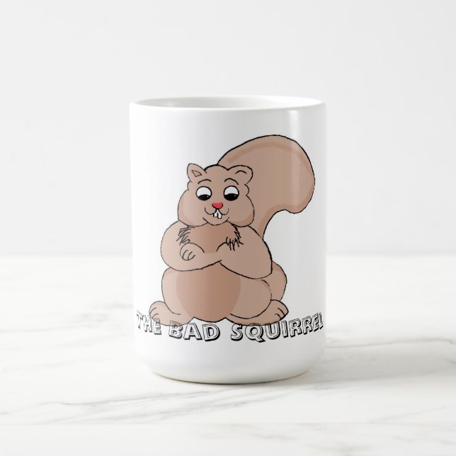 The Bad Squirrel Coffee Mug (Center)