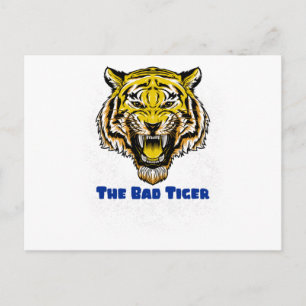 The Bad Tiger Postcard