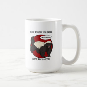 The Badassed Honey Badger Coffee Mug