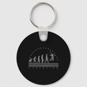 The Badminton Evolutions Retro Shuttle Men's Badmi Key Ring