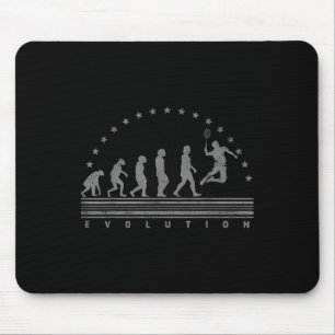 The Badminton Evolutions Retro Shuttle Mens Badmin Mouse Pad