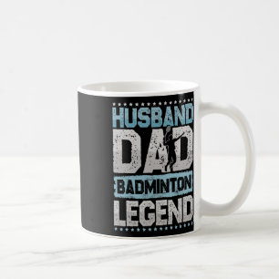 The Badminton Legends Retro Shuttle Men's Badminto Coffee Mug