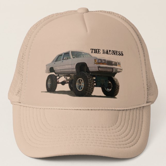 The Badness Trucker Hat (Front)