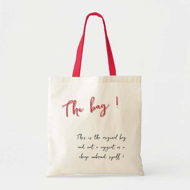 The bag ! (Front)