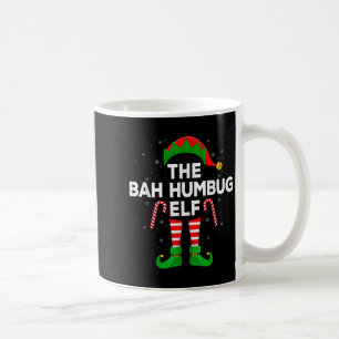 The Bah Humbug Elf Xmas Matching Family Elf Christ Coffee Mug