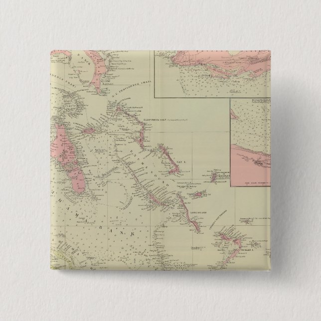 The Bahamas 15 Cm Square Badge (Front)