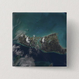 The Bahamas' Andros Island 15 Cm Square Badge