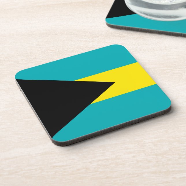 The Bahamas Flag  Coaster (Left Side)