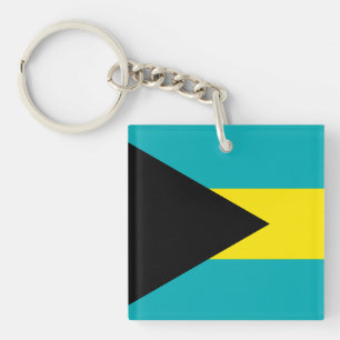 The Bahamas Flag  Key Ring