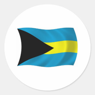The Bahamas Flag Sticker