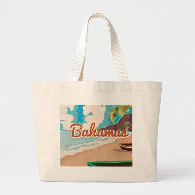 The Bahamas Large Tote Bag (Front)