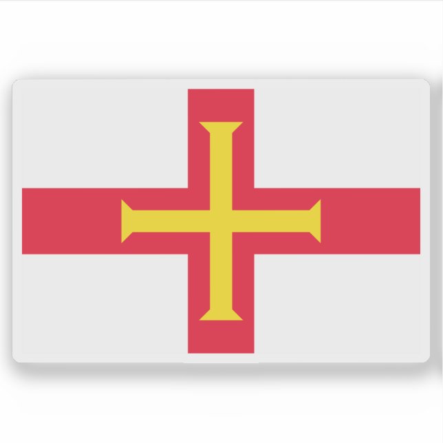 The Bailiwick of Guernsey flag, British Crown (Front)