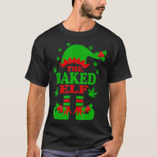 The Baked Elf Funny Christmas Elf Family Matching  T-Shirt